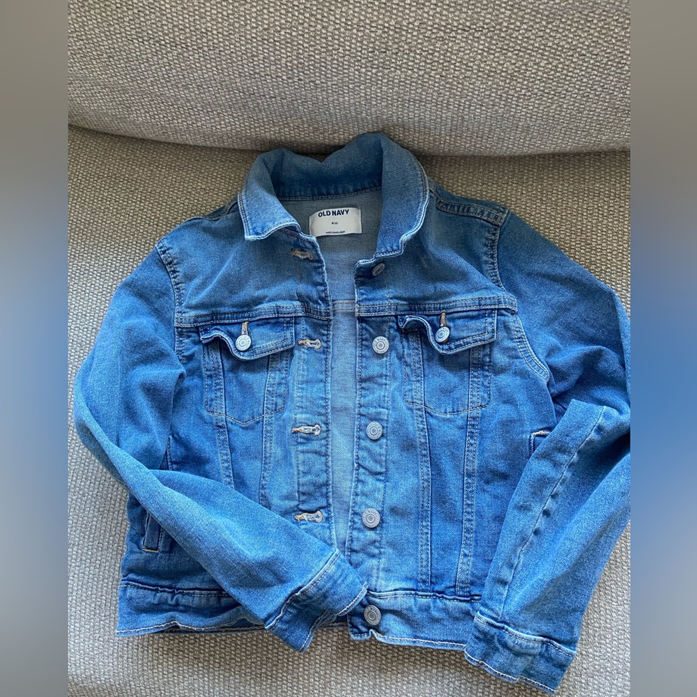 Old navy girls jean jacket 8